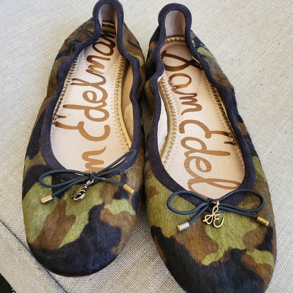 Sam Edelman camo flats